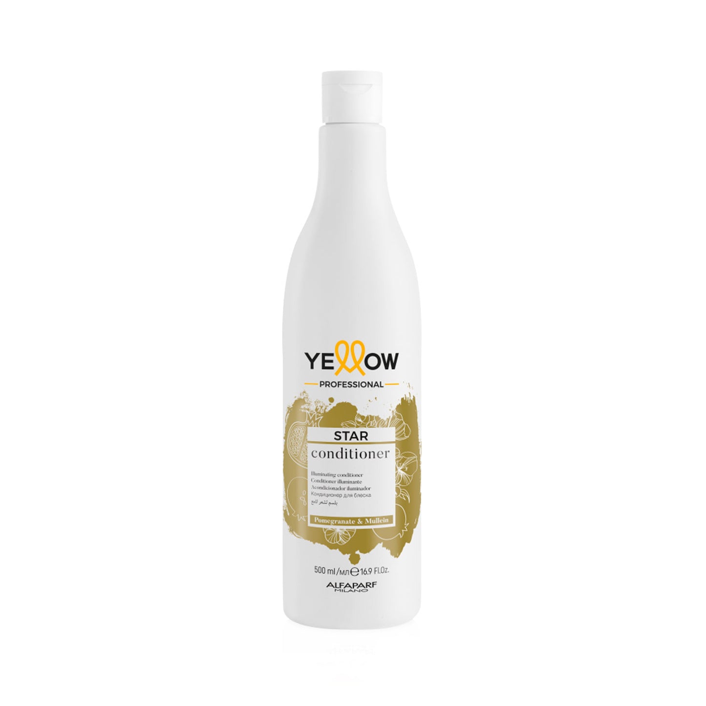 Acondicionador Star (Iluminador) + Flor de Verbasco y Aceite de Granada 500ml - Yellow