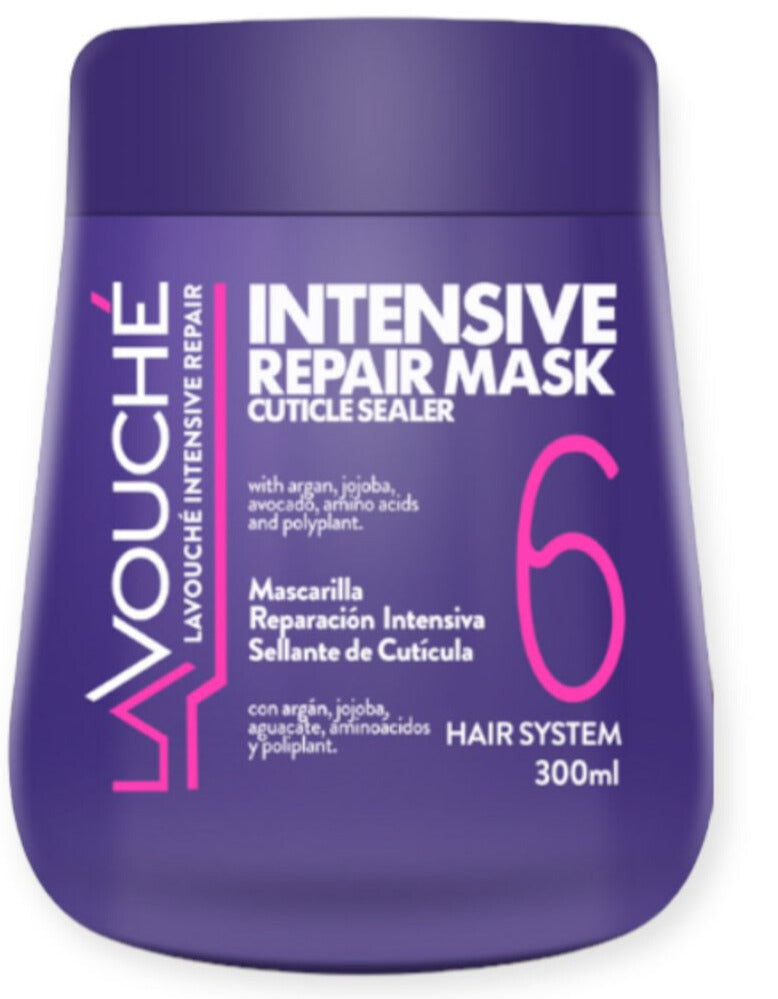 Mascarilla 6 Reparación Intensiva Sellante De Cutícula - Lavouché 300ml