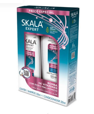 Kit Shampoo y Acondicionador S.O.S Bomba de Vitaminas Skala