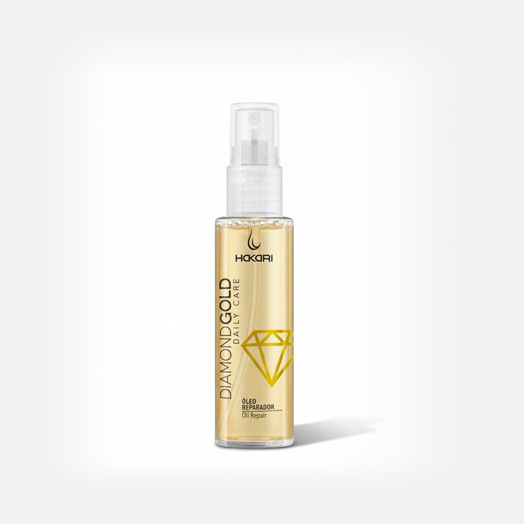 Kit Alisado Diamond Gold 300ml - Hakari