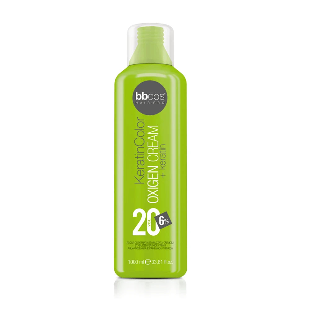Oxidante En Crema Keratin Color (+ Keratina) 1000ml - BBcos