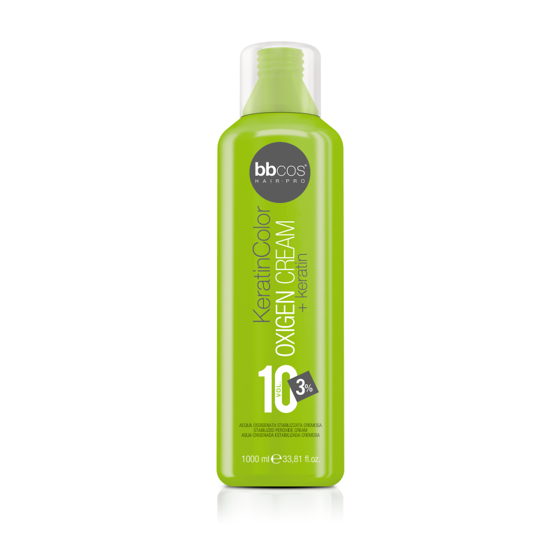 Oxidante En Crema Keratin Color (+ Keratina) 1000ml - BBcos