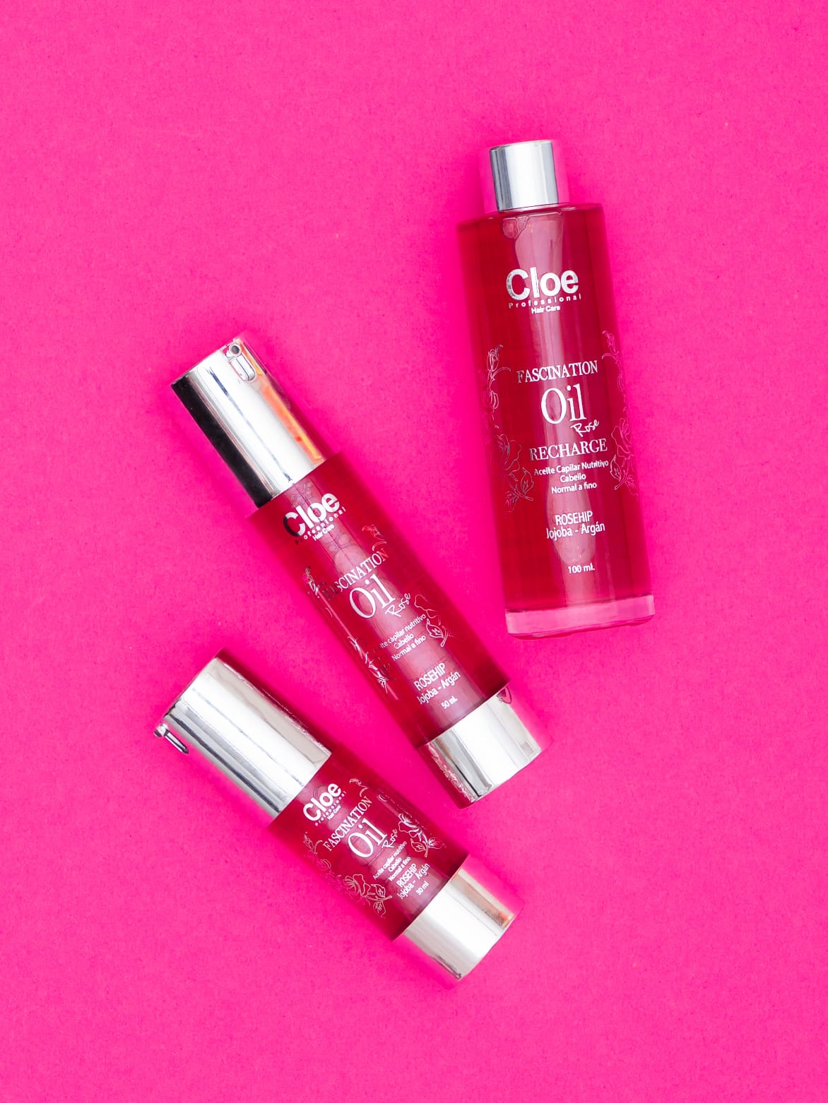 Aceite Capilar Nutritivo (Fascination Rose) - Cloe 50ml