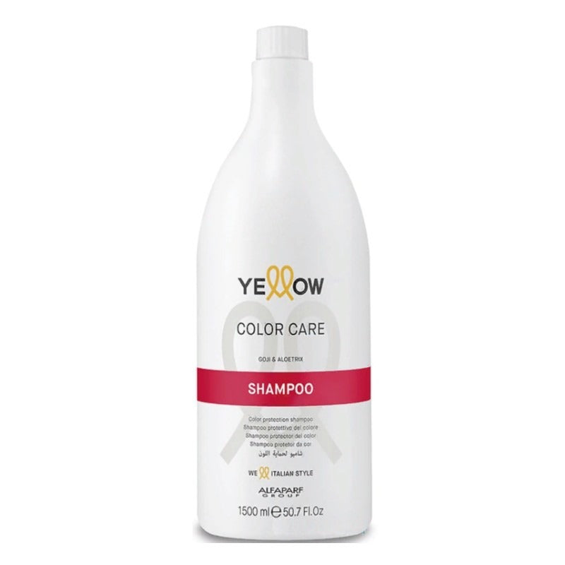 Shampoo Protector del Color (Protección Cabellos Teñidos) + Extracto de Bayas de Goji y Aloetrix - Yellow