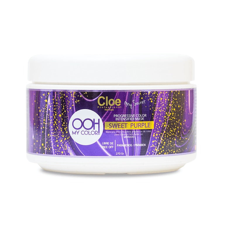 Máscara Para Cabello Morado (Sweet Purple) 270gr - Cloe