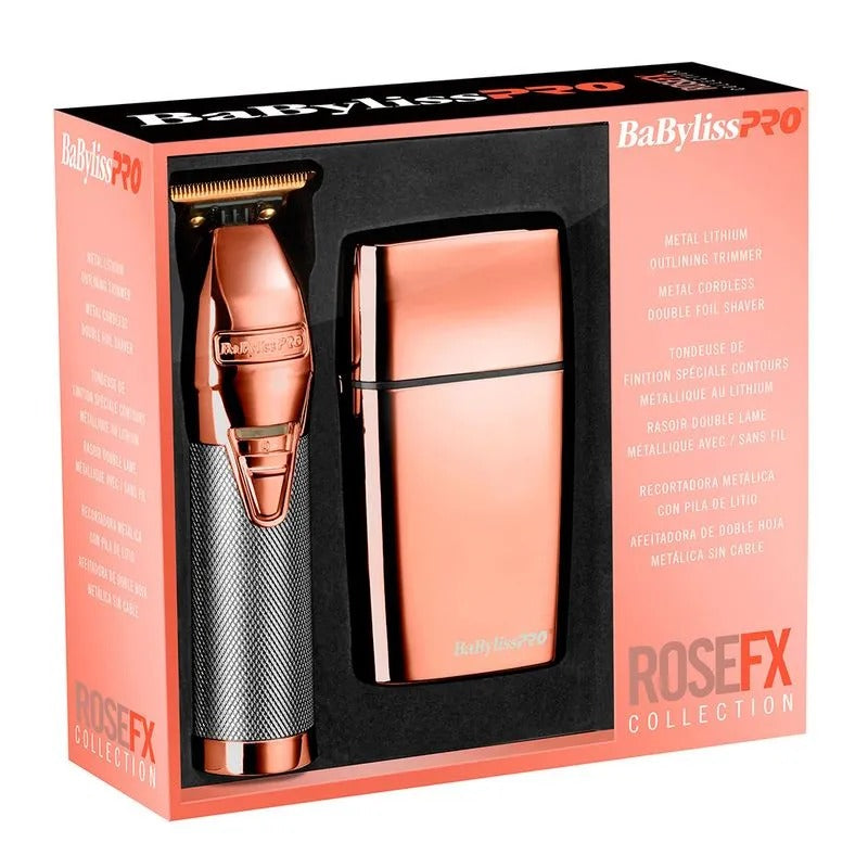 Kit Afeitadora y Desvelladora Rose Fx - Babyliss Pro