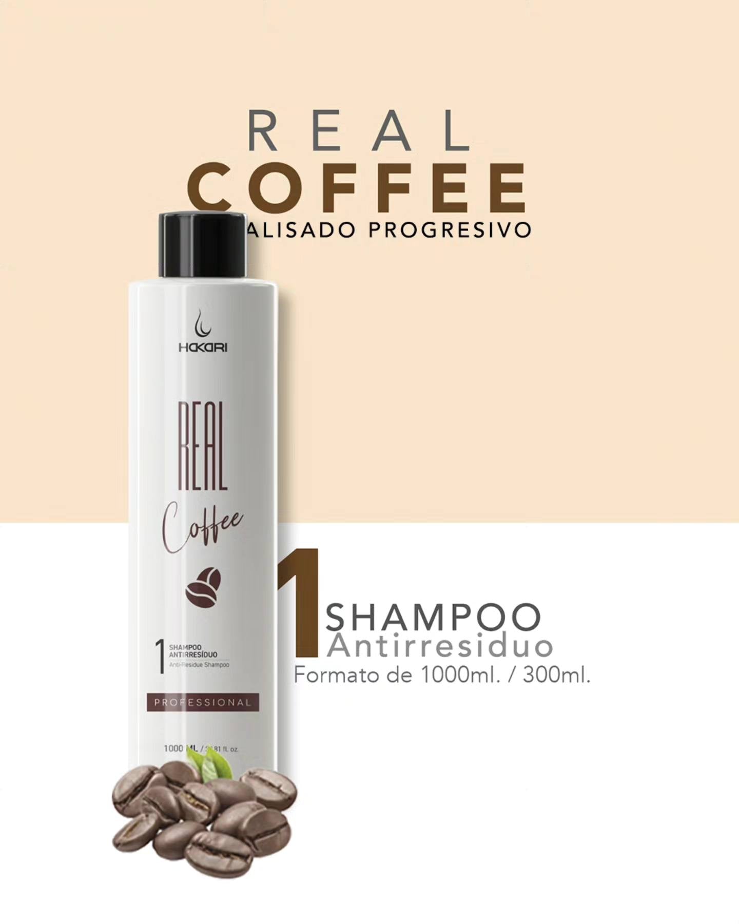 Kit Alisado Real Coffee - Hakari