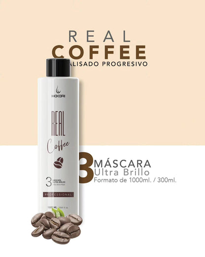 Kit Alisado Real Coffee - Hakari