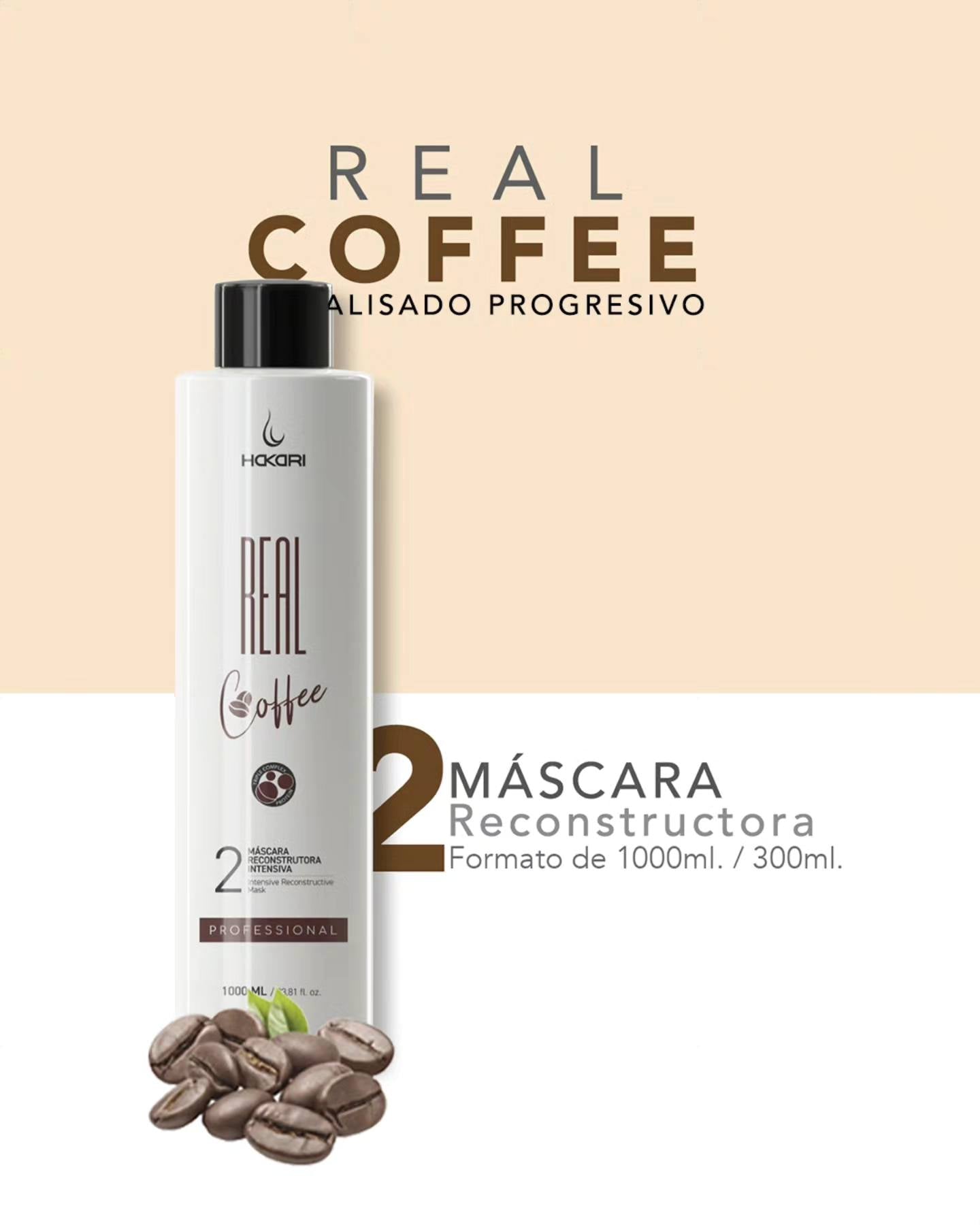 Kit Alisado Real Coffee - Hakari
