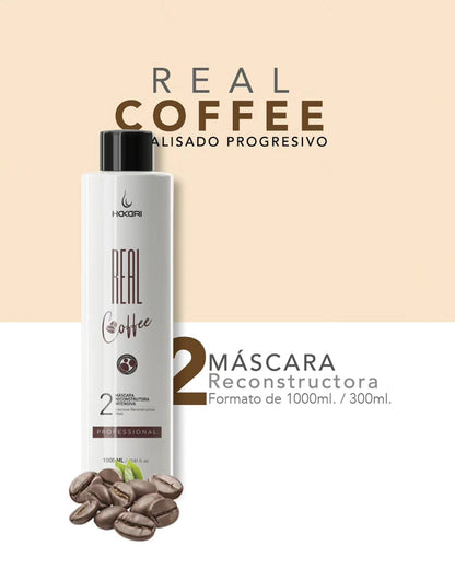 Kit Alisado Real Coffee - Hakari