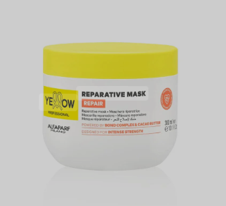Máscara Reestructurante (Reparación Cabello Dañado) + Proteína de Almendras & Cacao - Yellow