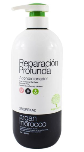 Acondicionador de Reparación Profunda Para Cabello Seco y Dañado 800ml - Obopekal