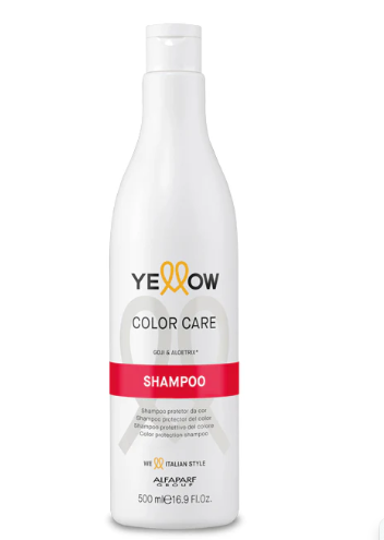 Shampoo Protector del Color (Protección Cabellos Teñidos) + Extracto de Bayas de Goji y Aloetrix - Yellow