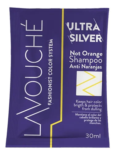 Sachet Shampo Ultra Silver [Corrector Anti Naranjas] - Lavouché 30 ml