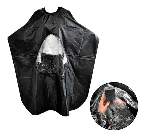 Capa Peluquería + Franja Transparente Para Telefeno
