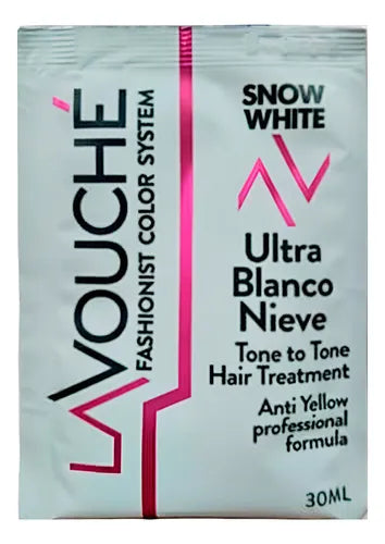 Sachet Tratamiento Tono Sobre Tono [Mantención] - Lavouché 30 ml Ultra Blanco Nieve