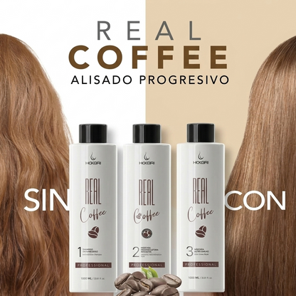 Kit Alisado Real Coffee - Hakari