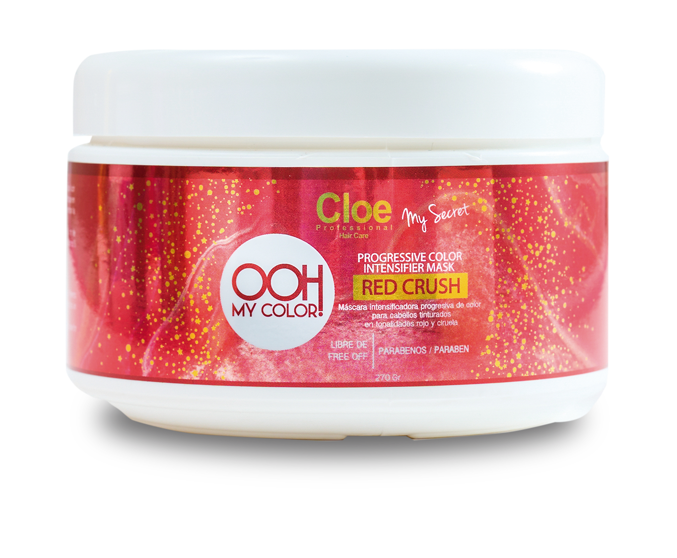 Máscara Intensificadora de color (Red Crush) 270g - Cloe