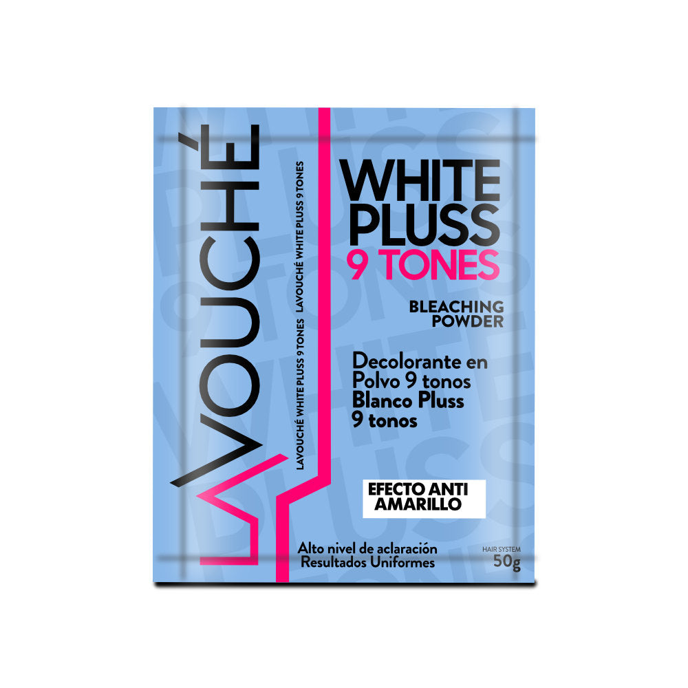 Decolorante White Pluss 9 Tonos Sachet 50g - Lavouché
