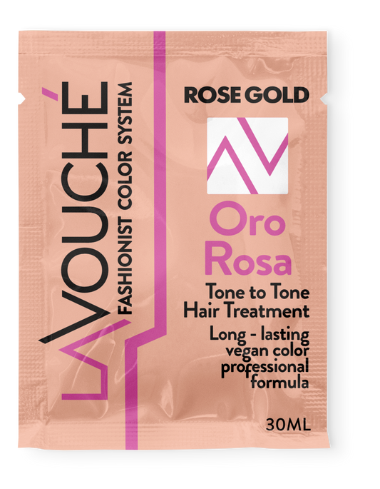 Sachet Tratamiento Tono Sobre Tono [Intensificador] - Lavouché 30ml Ultra Oro Rosa