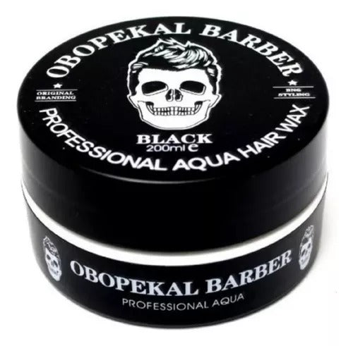 Cera Gel Aqua Hair Wax (Negra) 200ml - Obopekal