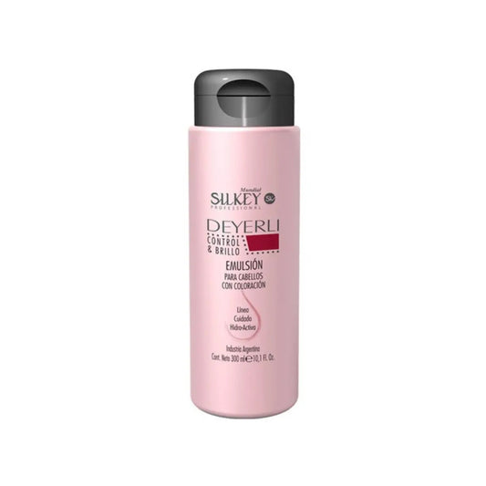 Emulsión Acondicionadora Para Cabellos Con Coloración Deyerli [Vitamina E y C] 300ml - Silkey