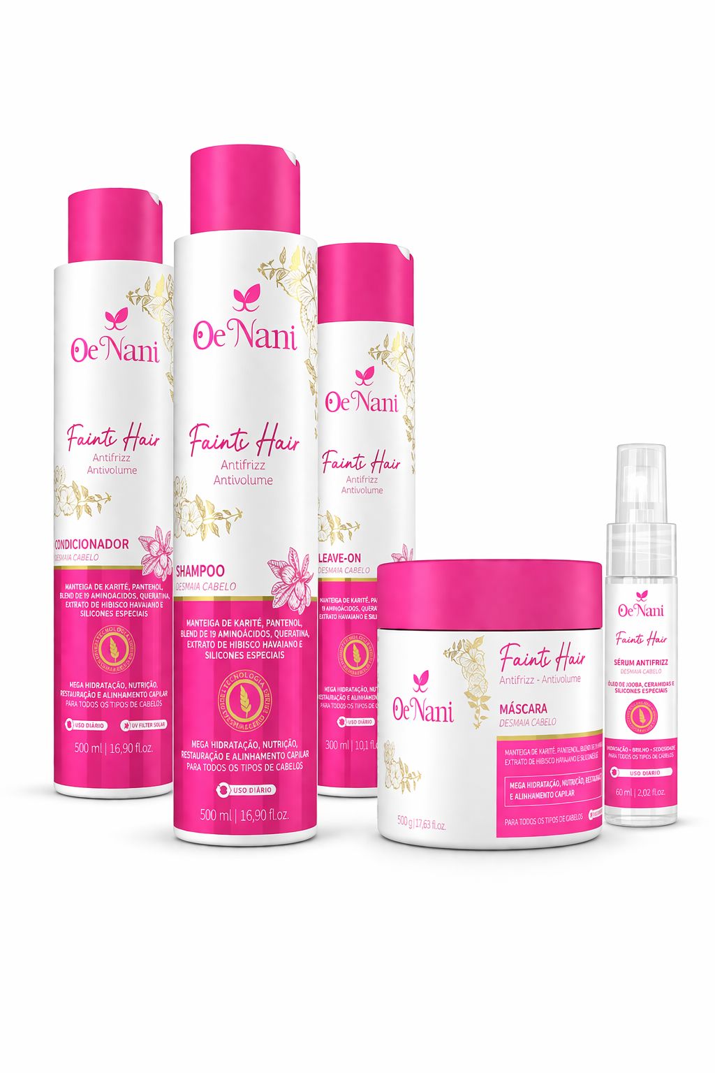Kit Faints Hair 500ml - Oe Nani