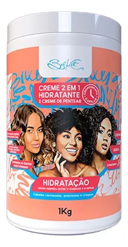 Crema Capilar 2 en 1  | Para Cabello Rizado, Ondulado y Crespo - BelKit