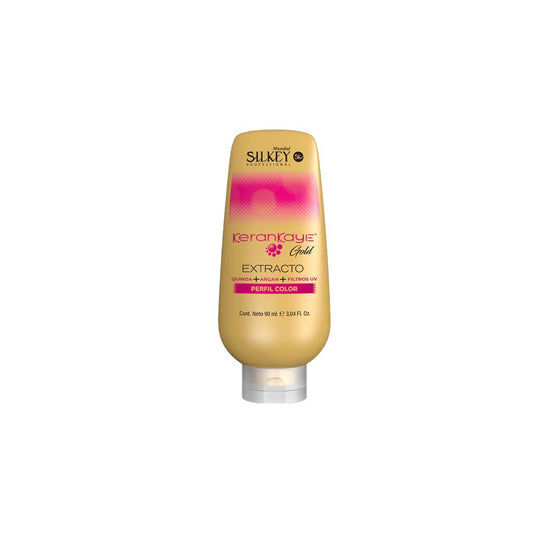 Extracto Perfil Color [Quinoa+Argán+Filtro UV] Sin Enjuague | Kerankaye Gold - Silkey