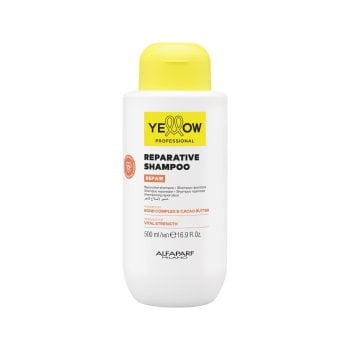 Shampoo Reestructurante (Reparación Cabello Dañado) + Proteína de Almendras & Cacao - Yellow