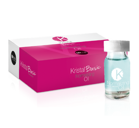 Ampolla Suavizante Para Cabello Tratado, Seco y Teñido [Normalizing Oil] Kristal Basic - Bbcos