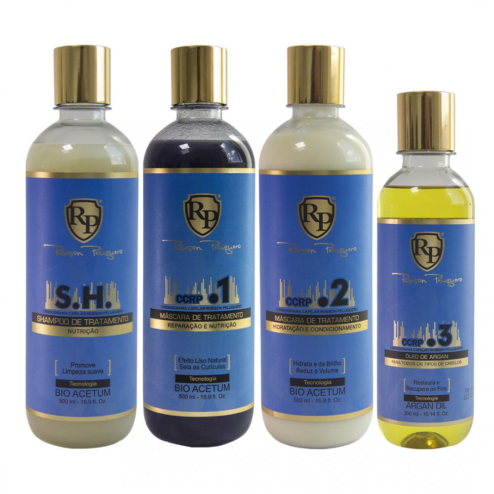 Pack De Tratamiento Pro Robson Peluquero 4 - Productos