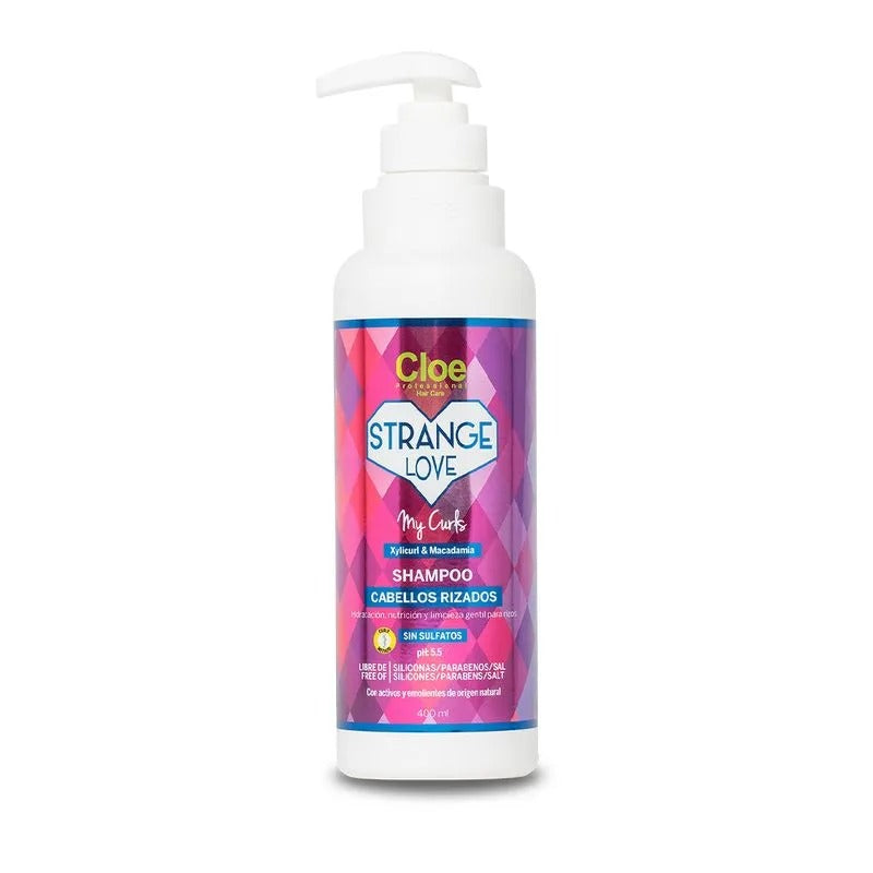 Shampoo Cabellos Rizados [Xylicurl y Macadamia] 400ml - Cloe