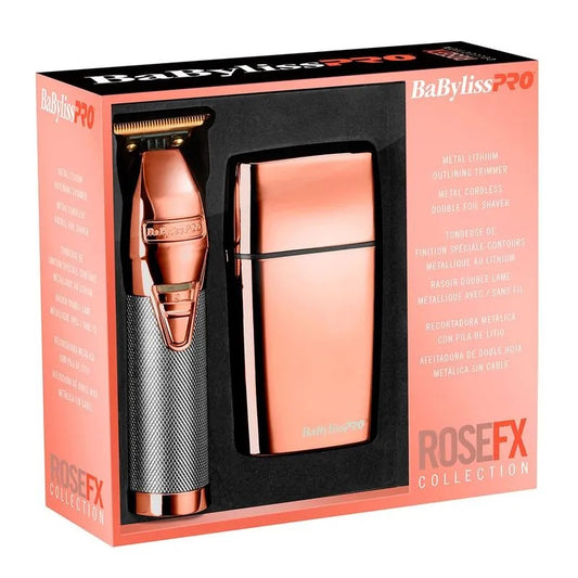 Kit Afeitadora y Desvelladora Rose Fx - Babyliss Pro