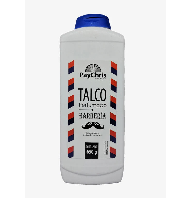 Talco Perfumado Para Barberia 650gr - PayChris