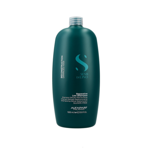 Shampoo de Reparación [Reconstrucción] Para Cabello Dañado [Semi Di Lino] - Alfaparf Milano