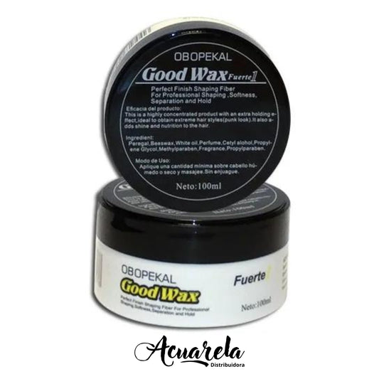 Cera Gel Good Wax (Fijación Fuerte) 100ml - Obopekal