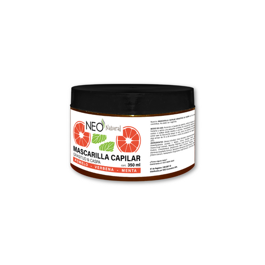 Mascarilla Natural Grasitud y Caspa - NeoGlamour